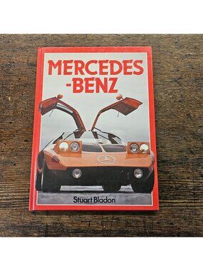 Mercedes-Benz Hardcover Book Stuart Bladon C111 Vintage Car History Pictorial